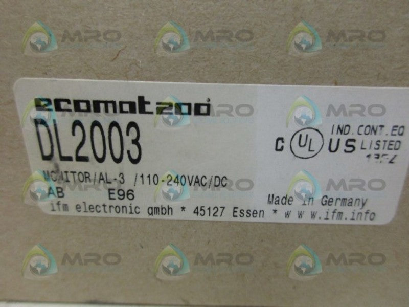 ECOMAT DL2003 MONITOR NSMP