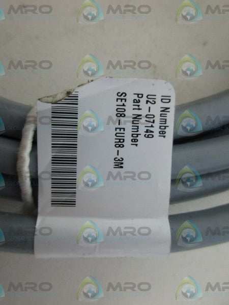 TURCK SE108-EUR8-3M MALE CORDSET NSNP