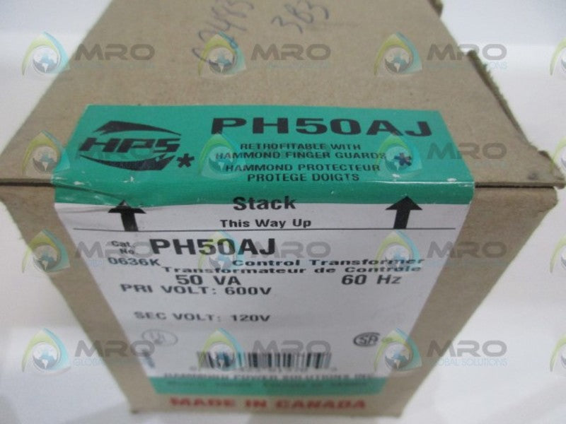 HAMMOND PH50AJ TRANSFORMER NSFS