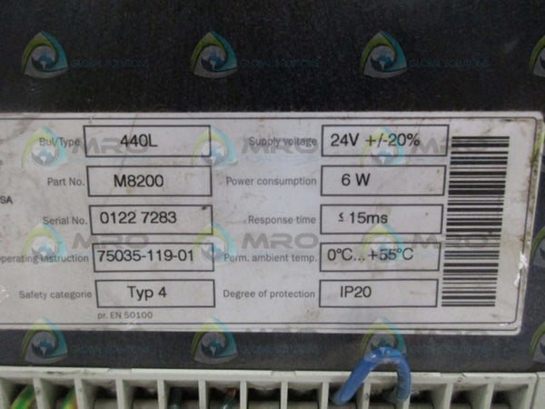 ALLEN BRADLEY 440L-M8200 RELAY INTERFACE UNMP