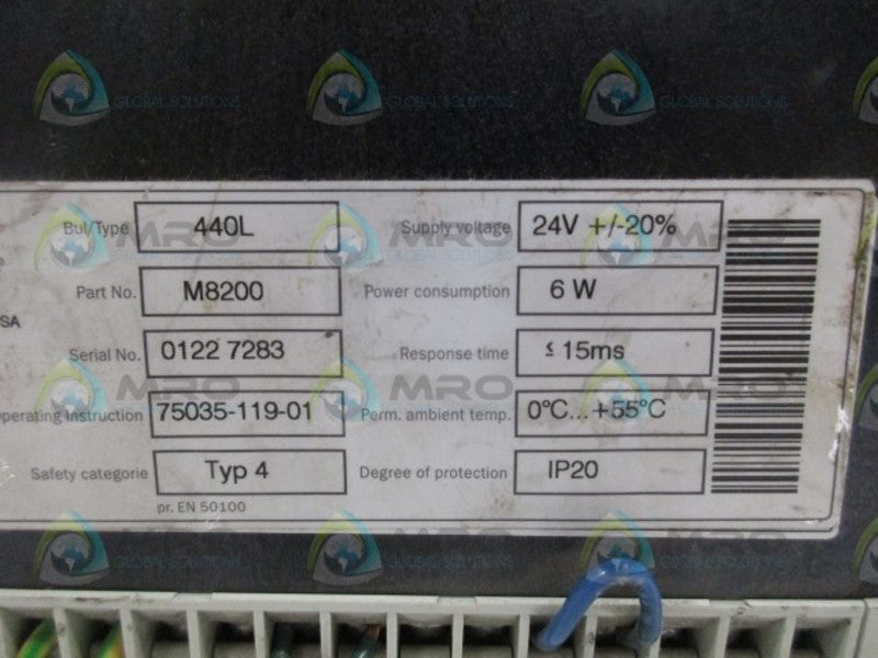 ALLEN BRADLEY 440L-M8200 RELAY INTERFACE UNMP