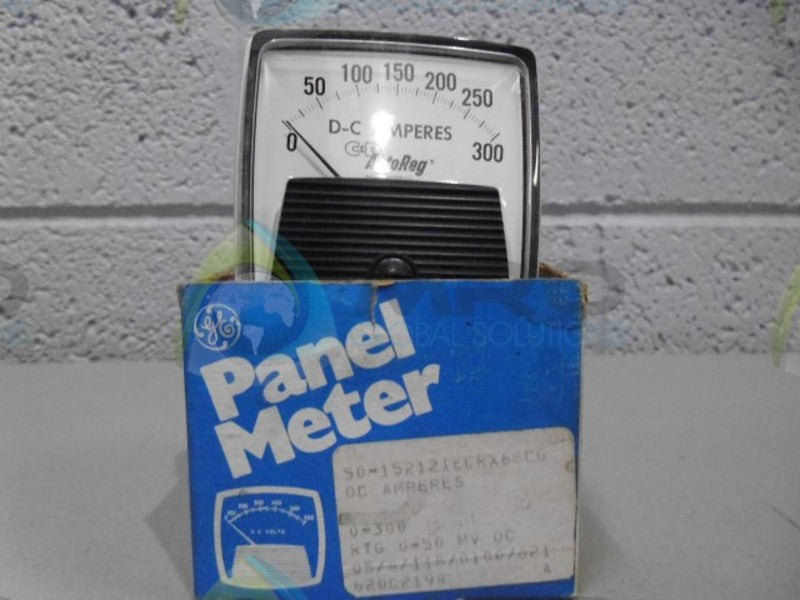 GENERAL ELECTRIC 51-2121ECRX6BCG PANEL METER NSMP