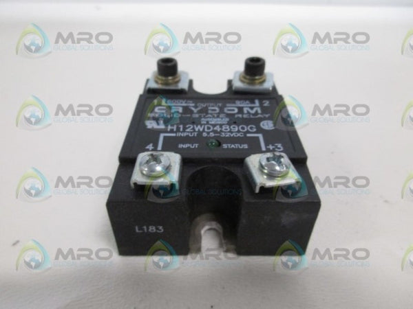 CRYDOM H12WD4890G SOLID STATE RELAY UNMP