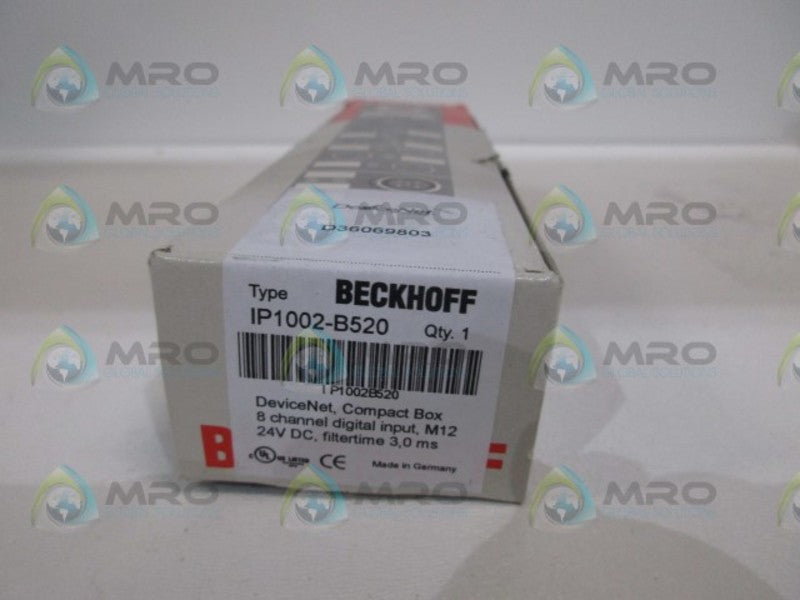 BECKHOFF IP1002-B520 COMPACT BOX NSFS