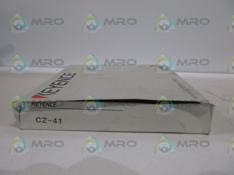 KEYENCE CZ-41 FIBEROPTIC SENSOR NSMP