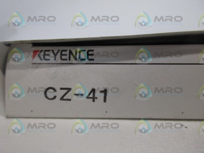 KEYENCE CZ-41 FIBEROPTIC SENSOR NSMP