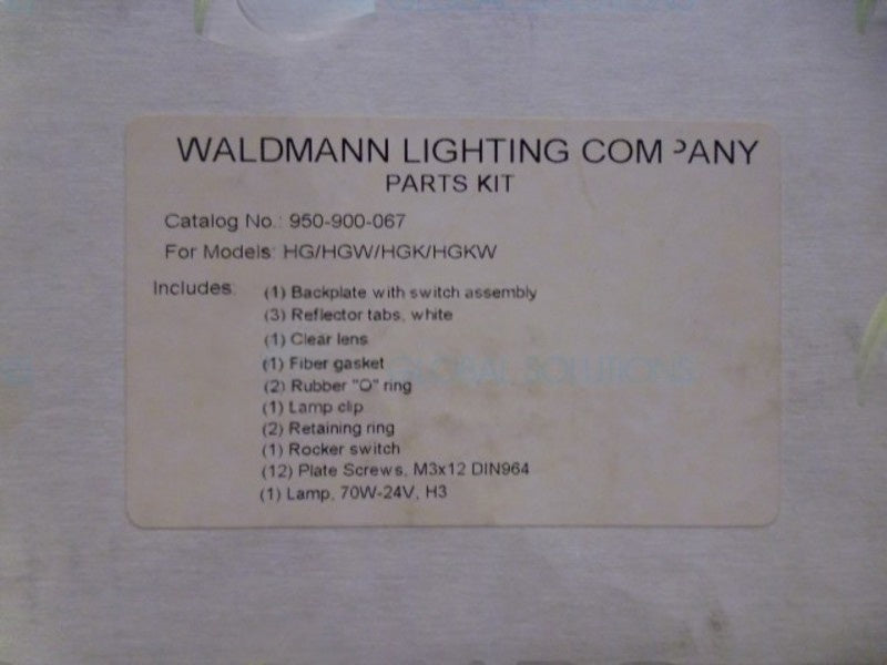 WALDMANN 950-900-067 REPAIR KIT NSMP