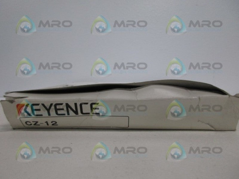 KEYENCE CZ-12 FIBEROPTIC SENSOR NSMP