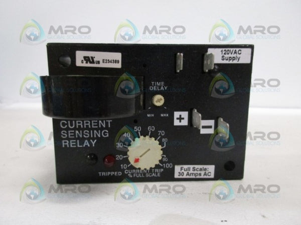 CR MAGNETICS CR4395-EL-120-330-A-CD-NPN-I SENSING RELAY NSMP