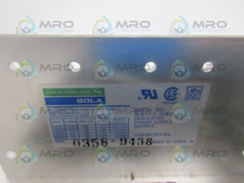 SOLA SLS-12-068 POWER SUPPLY NSNP