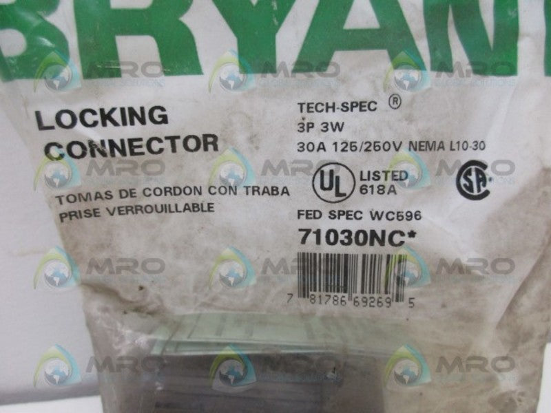 BRYANT 71030NC LOCKING CONNECTOR NSMP