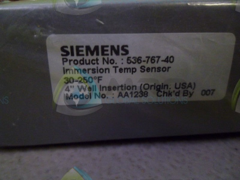 SIEMENS AA1238 SENSOR NSMP