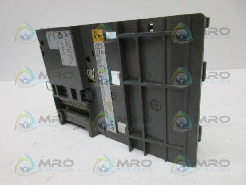 SCHNEIDER AUTOMATION DTA202 2SLOT RACK UNMP
