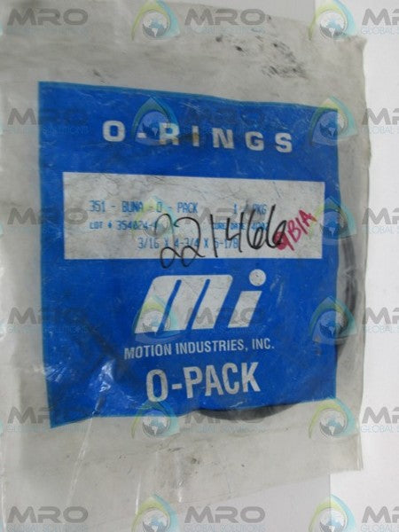 MOTION INDUSTRIES 351-BUNA-0-PACK  NSMP