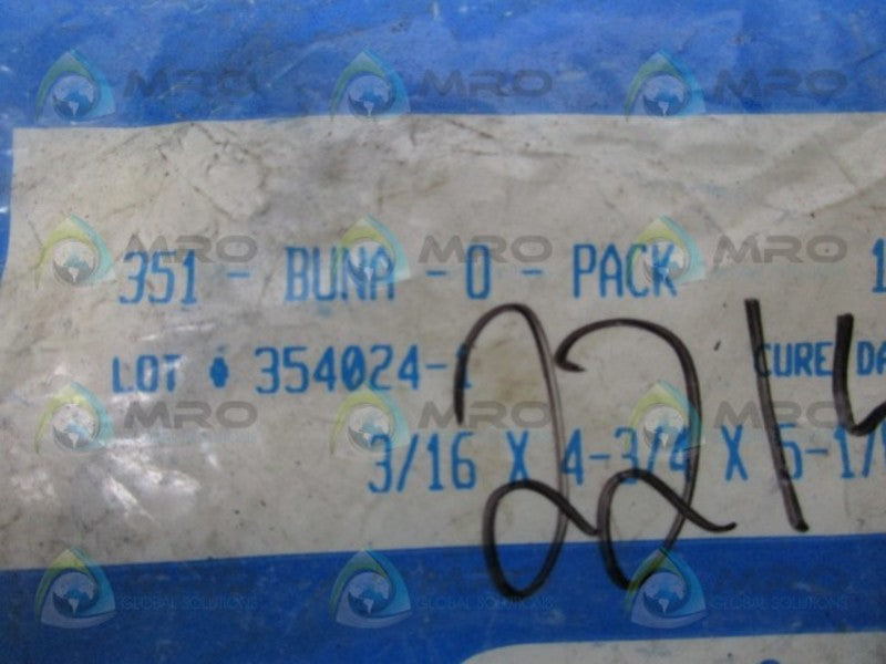 MOTION INDUSTRIES 351-BUNA-0-PACK  NSMP