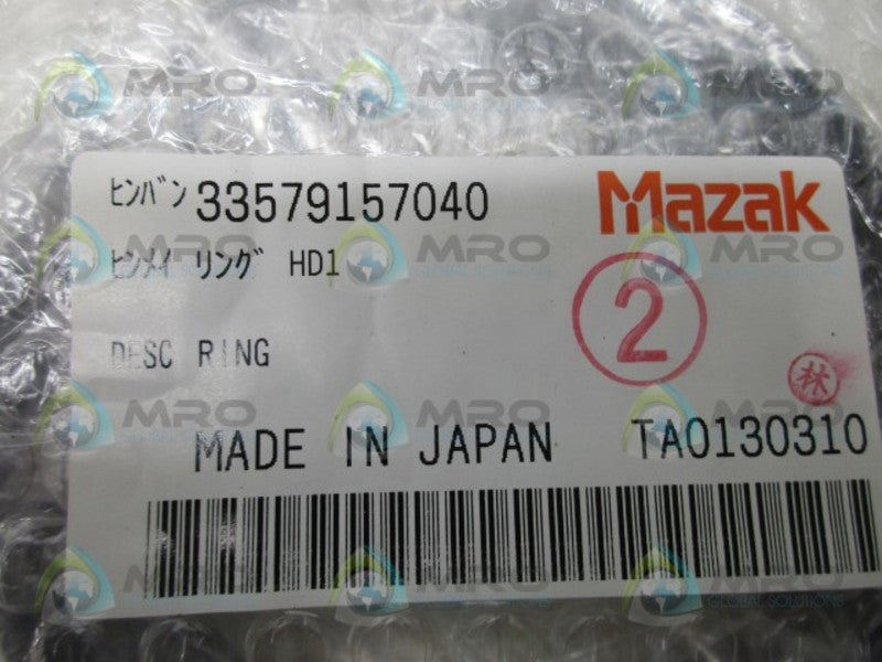 MAZAK 33579157040 RING NSMP