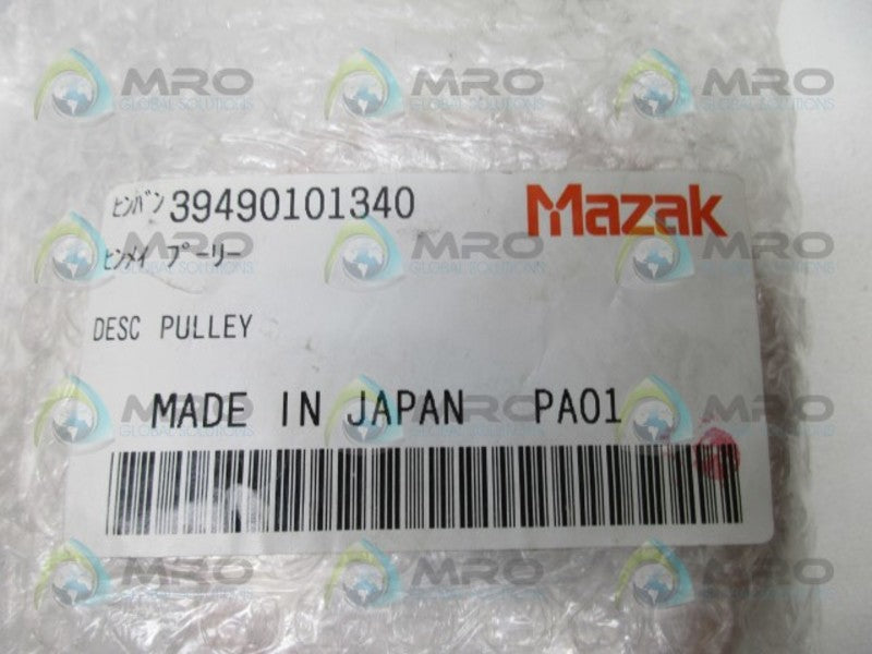 MAZAK 39490101340 PULLEY NSMP