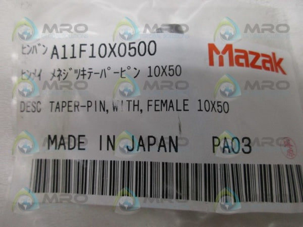 MAZAK A11F10X0500 TAPER PIN NSMP