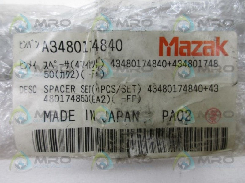 MAZAK A3480174840 SPACER SET NSMP