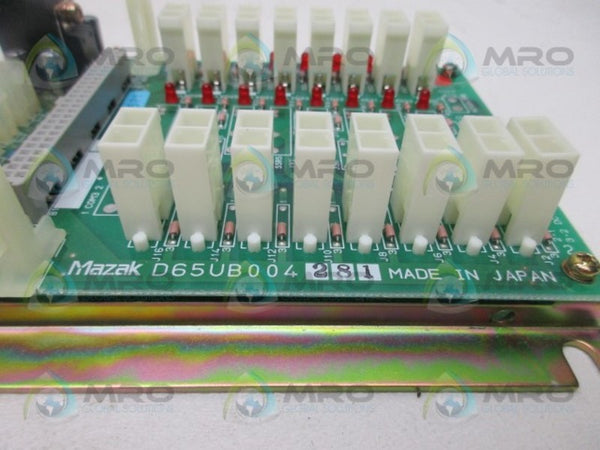 MAZAK D65UB004281 CIRCUIT BOARD NSMP