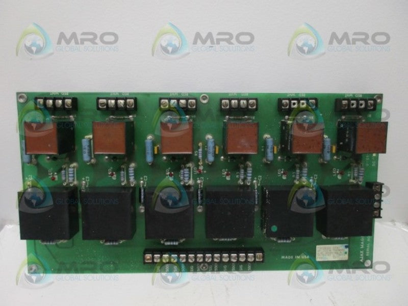 AJAX MAGNETHERMIC 72030A01 U-01-0205-06-A CIRCUIT BOARD UNMP