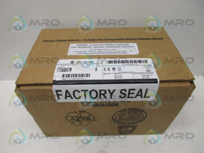 INDUSTRIAL SPARE PART CONTROLLOGIX 1756-BATM SER. A BATTERY DATE: 2012 NSFS