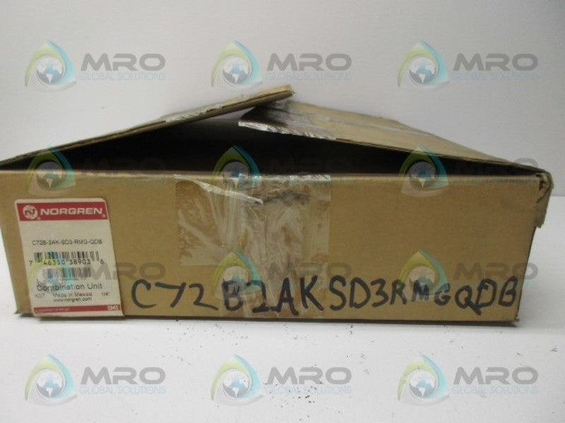 NORGREN C72B-2AK-SD3-RMG-QDB COMBINATION UNIT NSMP