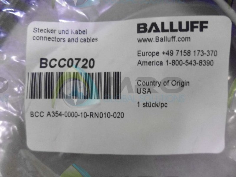 BALLUFF BCCA354-0000-10-RN010-020 NSMP