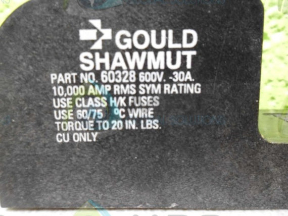GOULD 60328 FUSE BLOCK UNMP