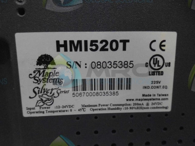 MAPLE SYSTEMS 08035385 UNMP