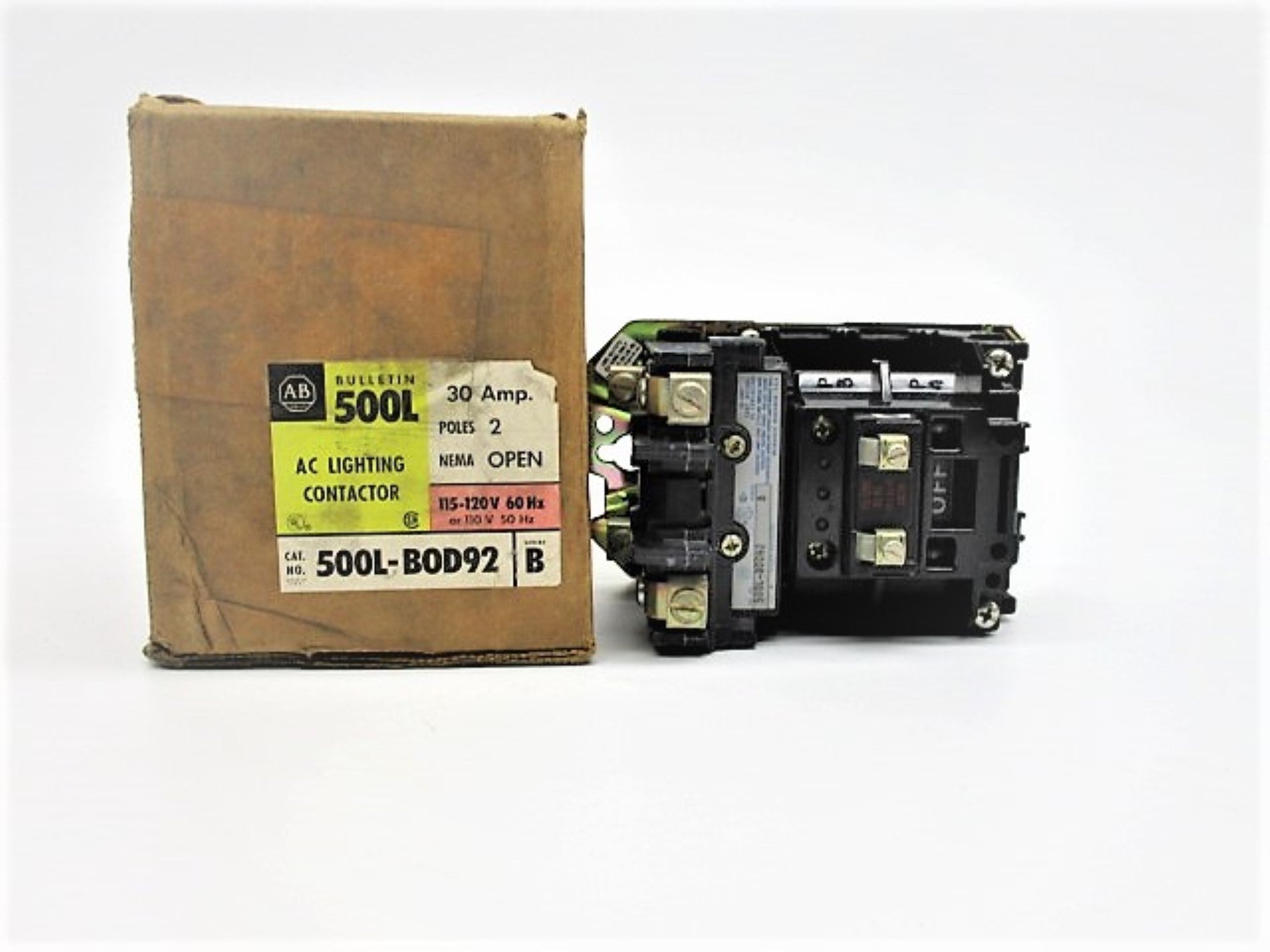 INDUSTRIAL SPARE PART 500L-BOD92 SER. B 120V (BR/YL) NSMP