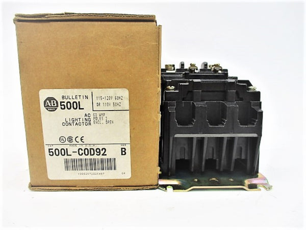ALLEN BRADLEY 500L-COD92 SER. B 110/115-120V (BR/WH) NSMP