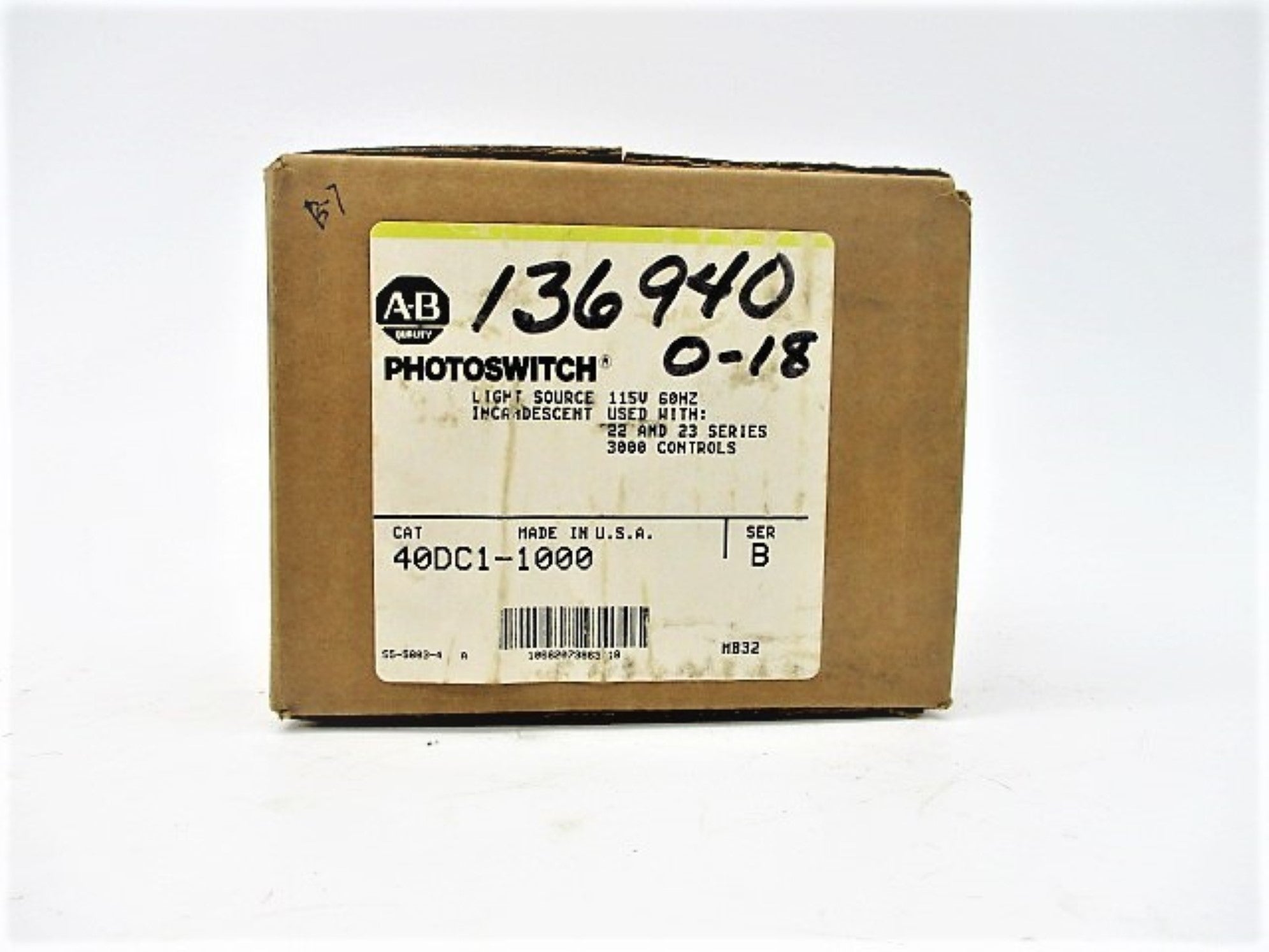 INDUSTRIAL SPARE PART 40DC1-1000 SER. B (BR/YL) NSFS