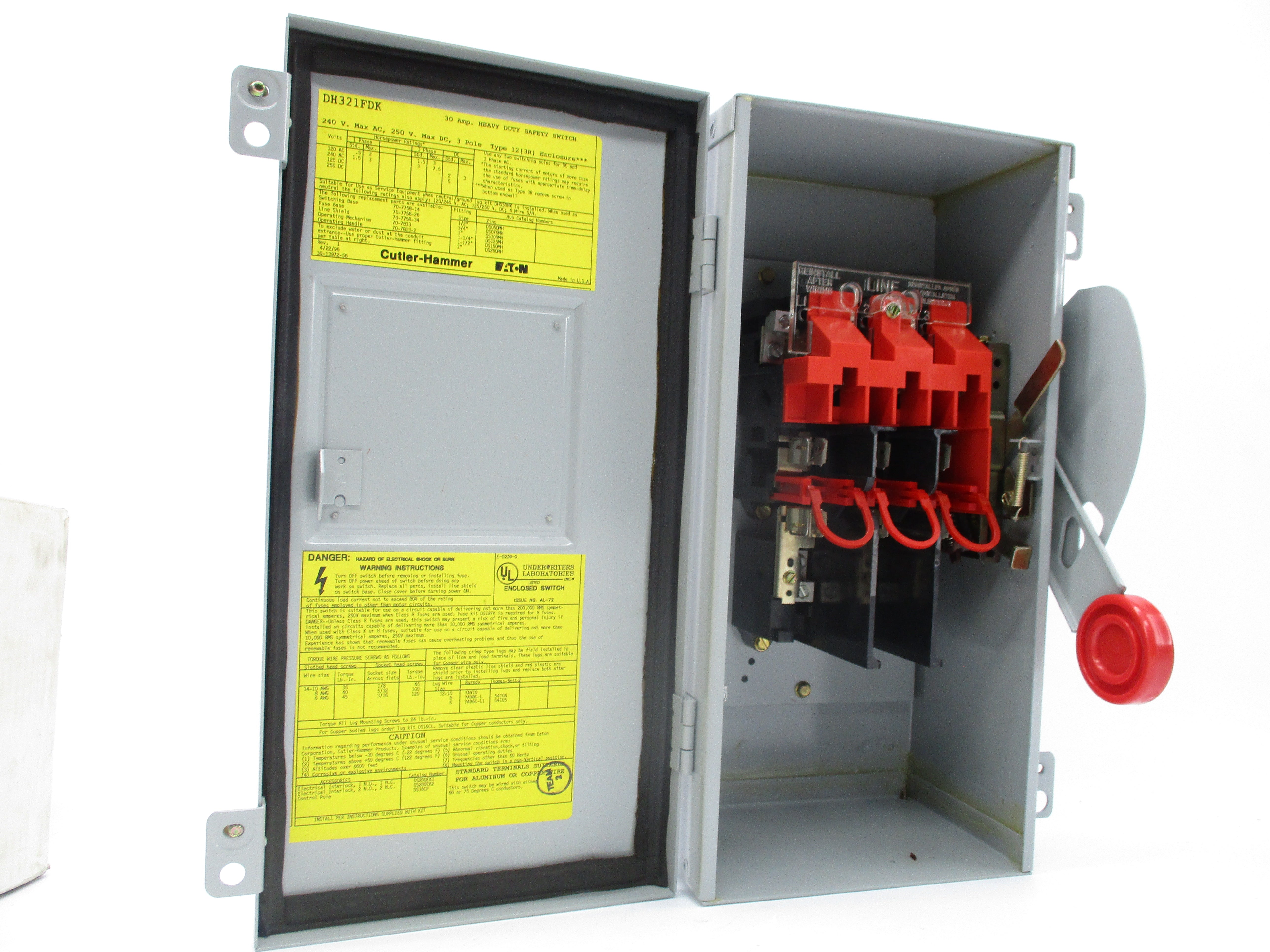 CUTLER HAMMER DH321FDK SER. A NSMP