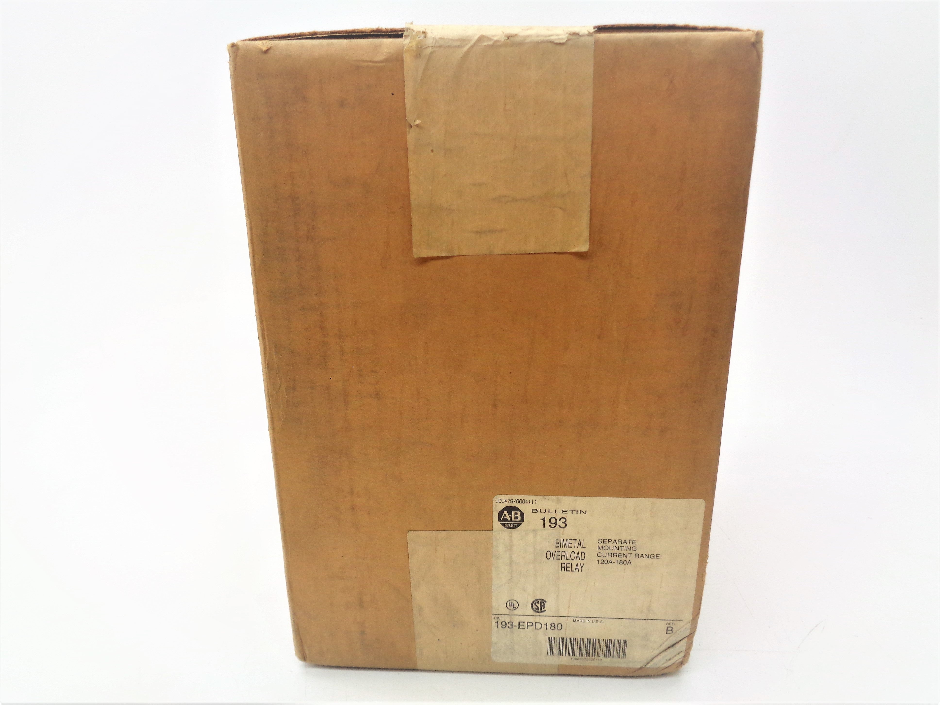 INDUSTRIAL SPARE PART 193-EPD180 SER. B 120-180A (BR/WH) NSFS