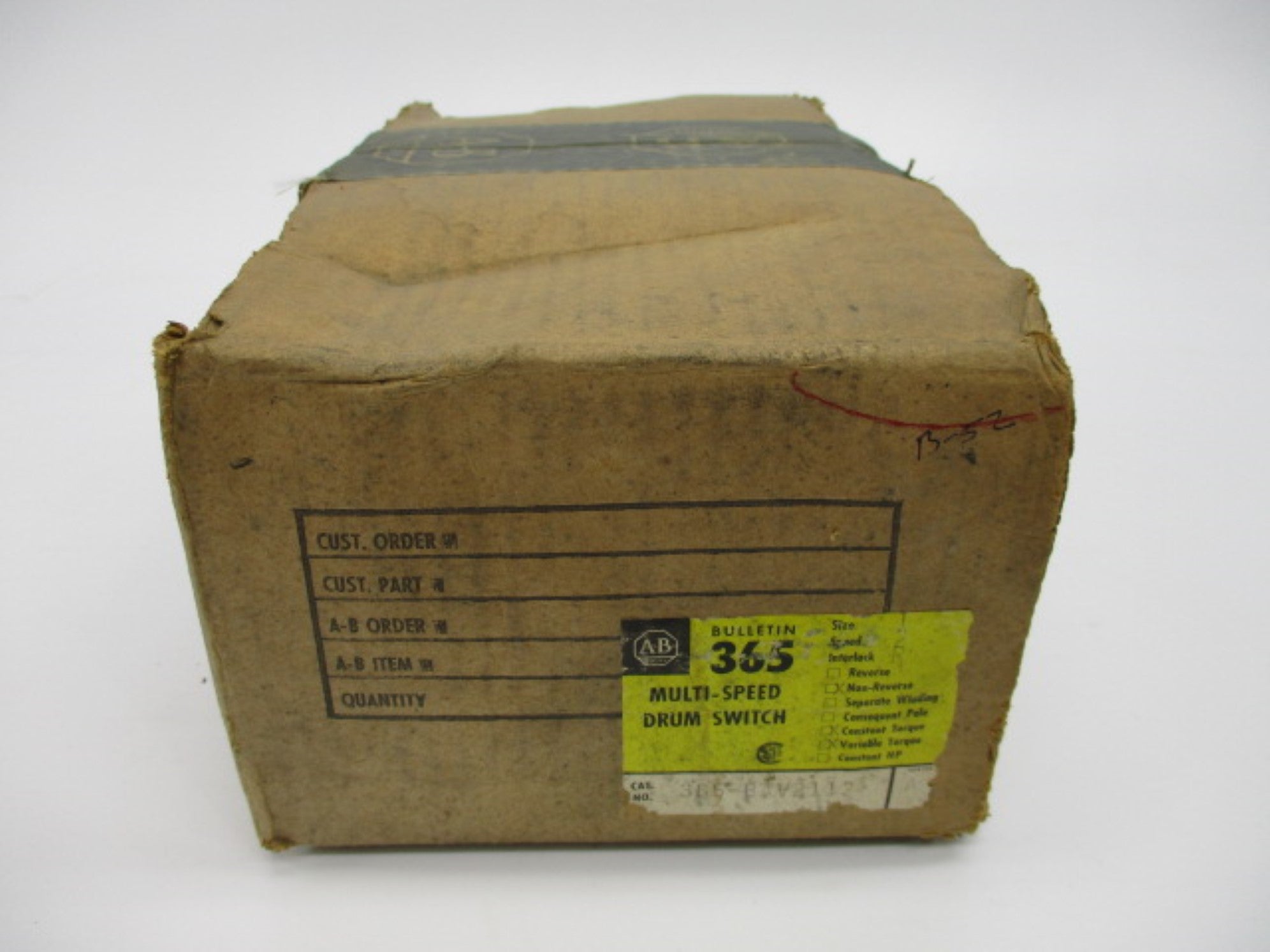 INDUSTRIAL SPARE PART 365-BAV2112 SER. A (BR/YL) NSFS