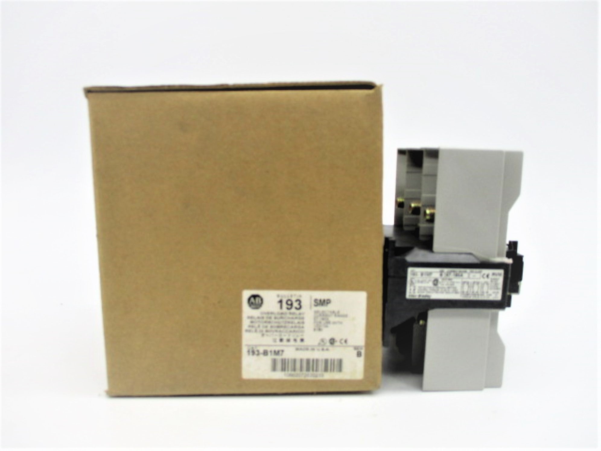 ALLEN BRADLEY 193-B1M7 SER. B 57-180A (BR/WH) NSMP