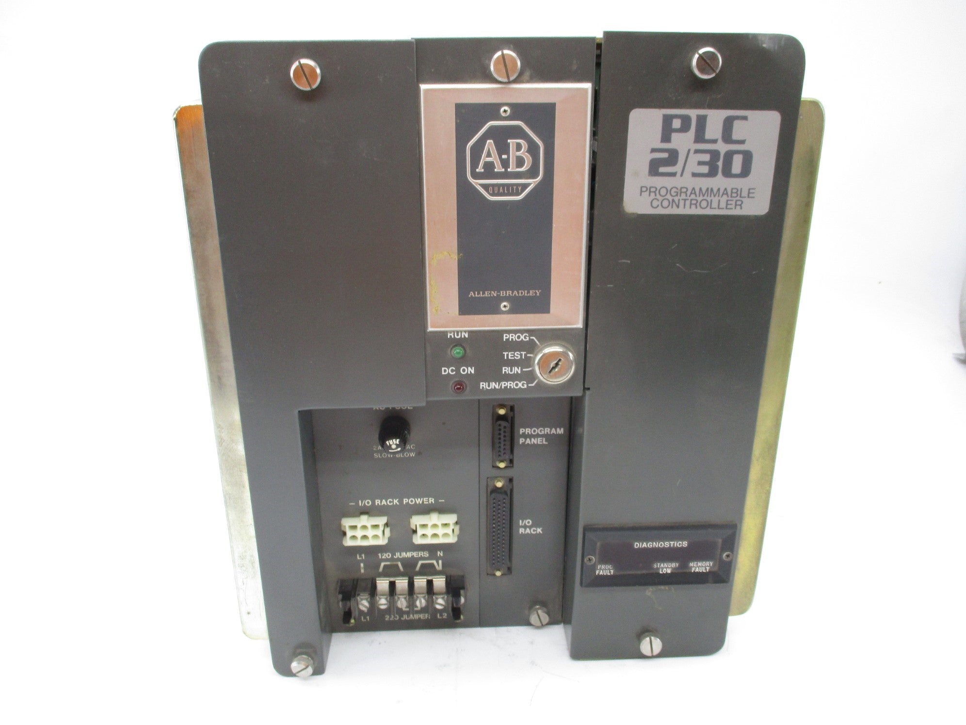 ALLEN BRADLEY 1772-LP3 SER. A 120/240V 2/1A (NO KEY) UNMP