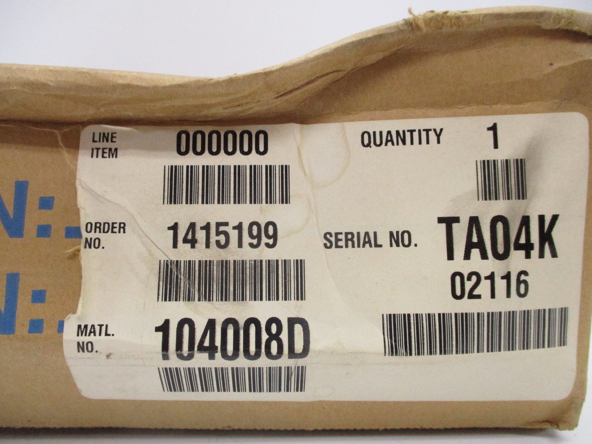 INDUSTRIAL SPARE PART 104008D NSFS