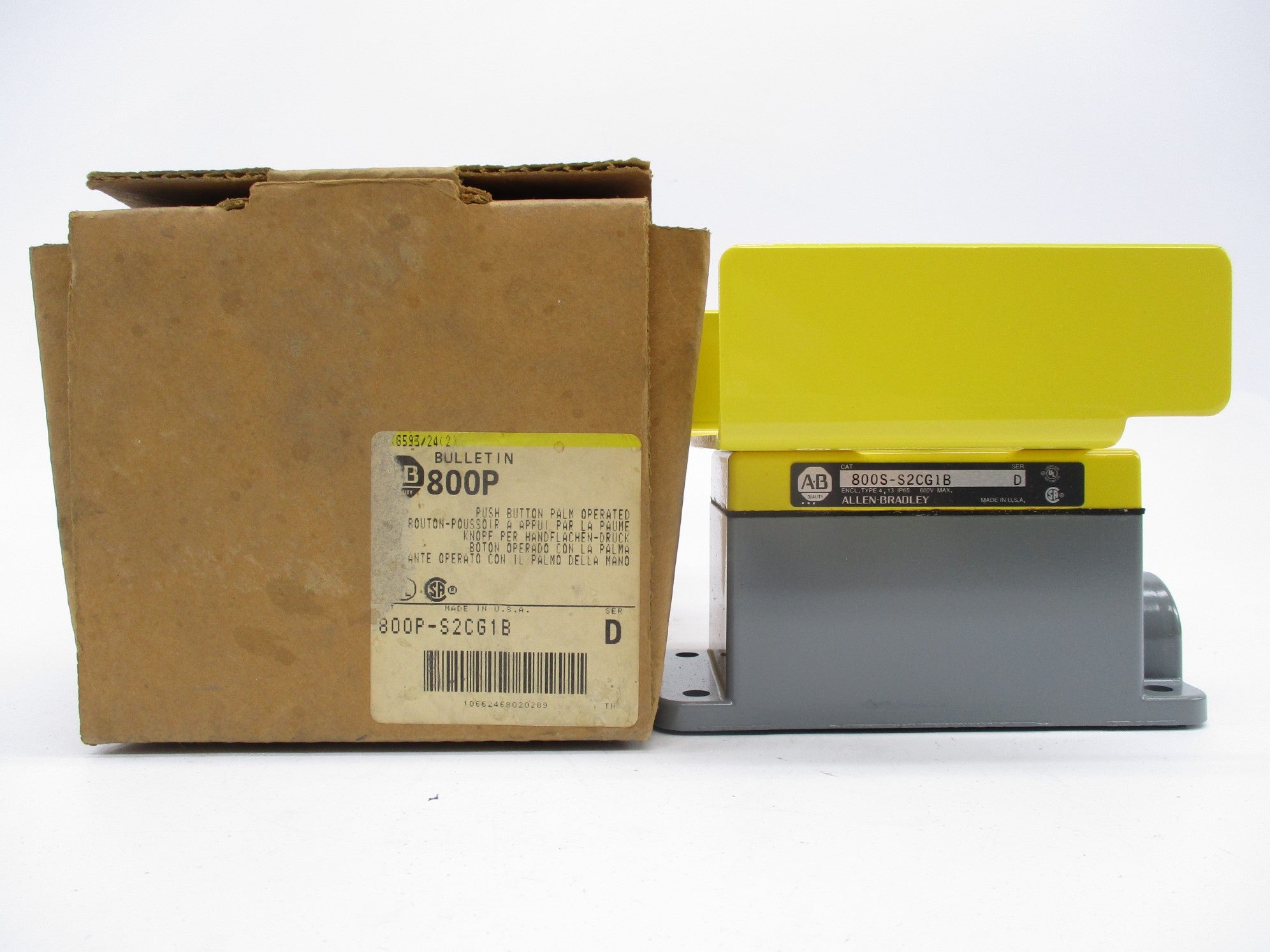 INDUSTRIAL SPARE PART 800P-S2CG1B SER. D (BR/YL) NSMP