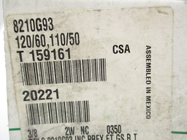 ASCO 8210G93 110/120V 150PSI 3/8" NSMP