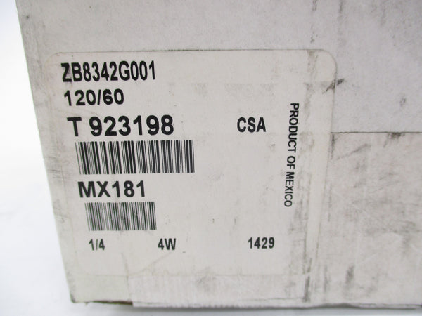ASCO ZB8342G001 110/120V NSFS