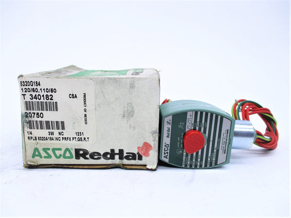 ASCO 8320G184 110/120V 150PSI 1/4" NSMP