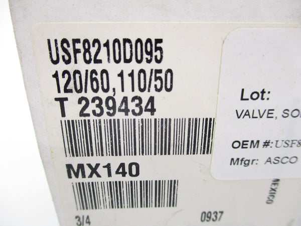 ASCO USF8210D095 110/120V NSMP