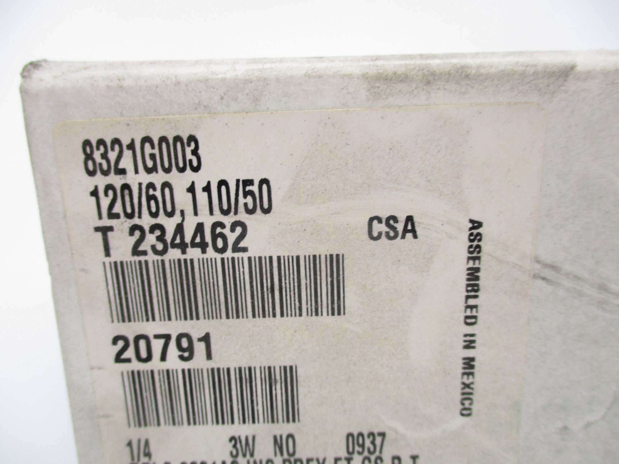 ASCO 8321G003 110/120V 10-200PSI 1/4" NSMP