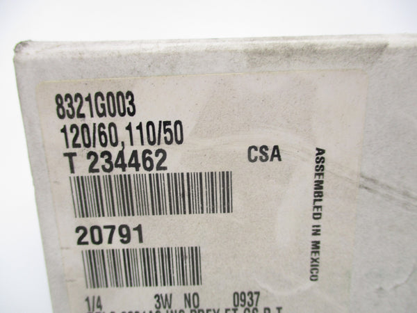 ASCO 8321G003 110/120V 10-200PSI 1/4" NSMP