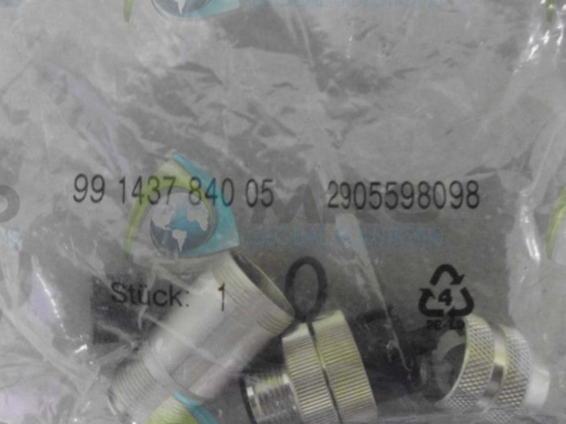 SIEMENS 99-1437-840-05 CONNECTOR M12 MALE NSNP IN BAG