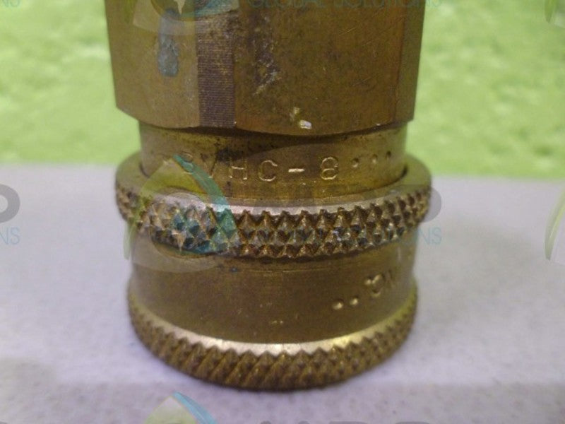 SNAP BVHC-8 BRASS COUPLER NSNP