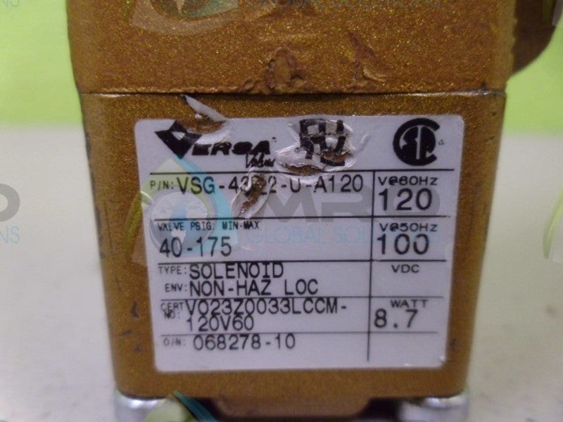 VERSA VSG-4322-U-A120 VALVE UNMP