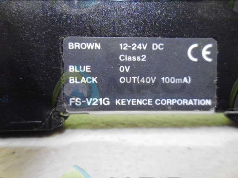 KEYENCE FS-V21G FIBER OPTIC CONTROLLER UNMP